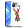 אייל קשת כיסוי מגן קשיח מעוצב ל Xiaomi Mi 11 Lite יחידה אחת סקרין מובייל