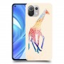 קשת ג 'ירפה כיסוי מגן קשיח מעוצב ל Xiaomi Mi 11 Lite יחידה אחת סקרין מובייל