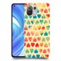 לבבות קשת כיסוי מגן קשיח מעוצב ל Xiaomi Mi 11 Lite יחידה אחת סקרין מובייל
