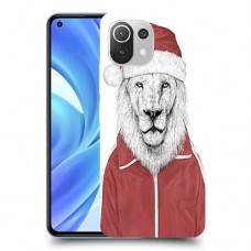 סנטה אריה כיסוי מגן קשיח מעוצב ל Xiaomi Mi 11 Lite יחידה אחת סקרין מובייל