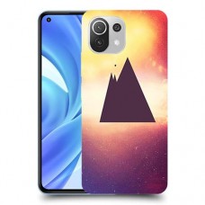 שטח פירמידים כיסוי מגן קשיח מעוצב ל Xiaomi Mi 11 Lite יחידה אחת סקרין מובייל