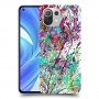 באביב בסגול כיסוי מגן קשיח מעוצב ל Xiaomi Mi 11 Lite יחידה אחת סקרין מובייל