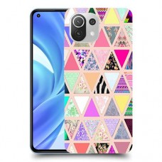 משולש הנאה כיסוי מגן קשיח מעוצב ל Xiaomi Mi 11 Lite יחידה אחת סקרין מובייל