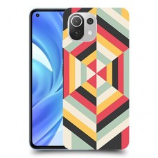 הצגת הפשטה כיסוי מגן קשיח מעוצב ל Xiaomi Mi 11 Lite יחידה אחת סקרין מובייל