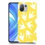 צהוב ציפור החיים כיסוי מגן קשיח מעוצב ל Xiaomi Mi 11 Lite יחידה אחת סקרין מובייל
