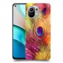נוצת טווס כיסוי מגן קשיח מעוצב ל Xiaomi Mi 11 יחידה אחת סקרין מובייל