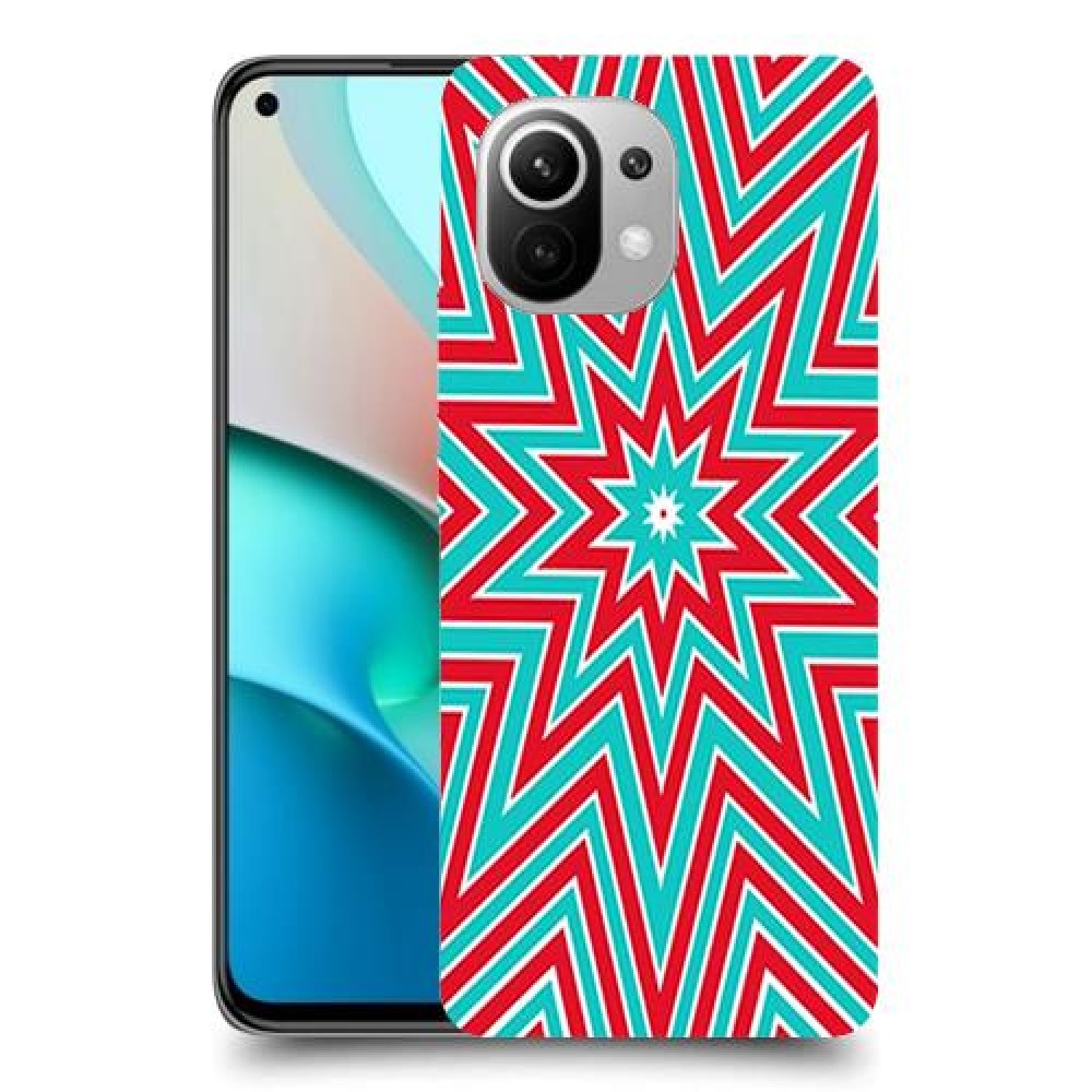 צבעי שלג כיסוי מגן קשיח מעוצב ל Xiaomi Mi 11 יחידה אחת סקרין מובייל
