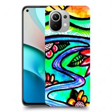 ויטראז 'תמונה כיסוי מגן קשיח מעוצב ל Xiaomi Mi 11 יחידה אחת סקרין מובייל