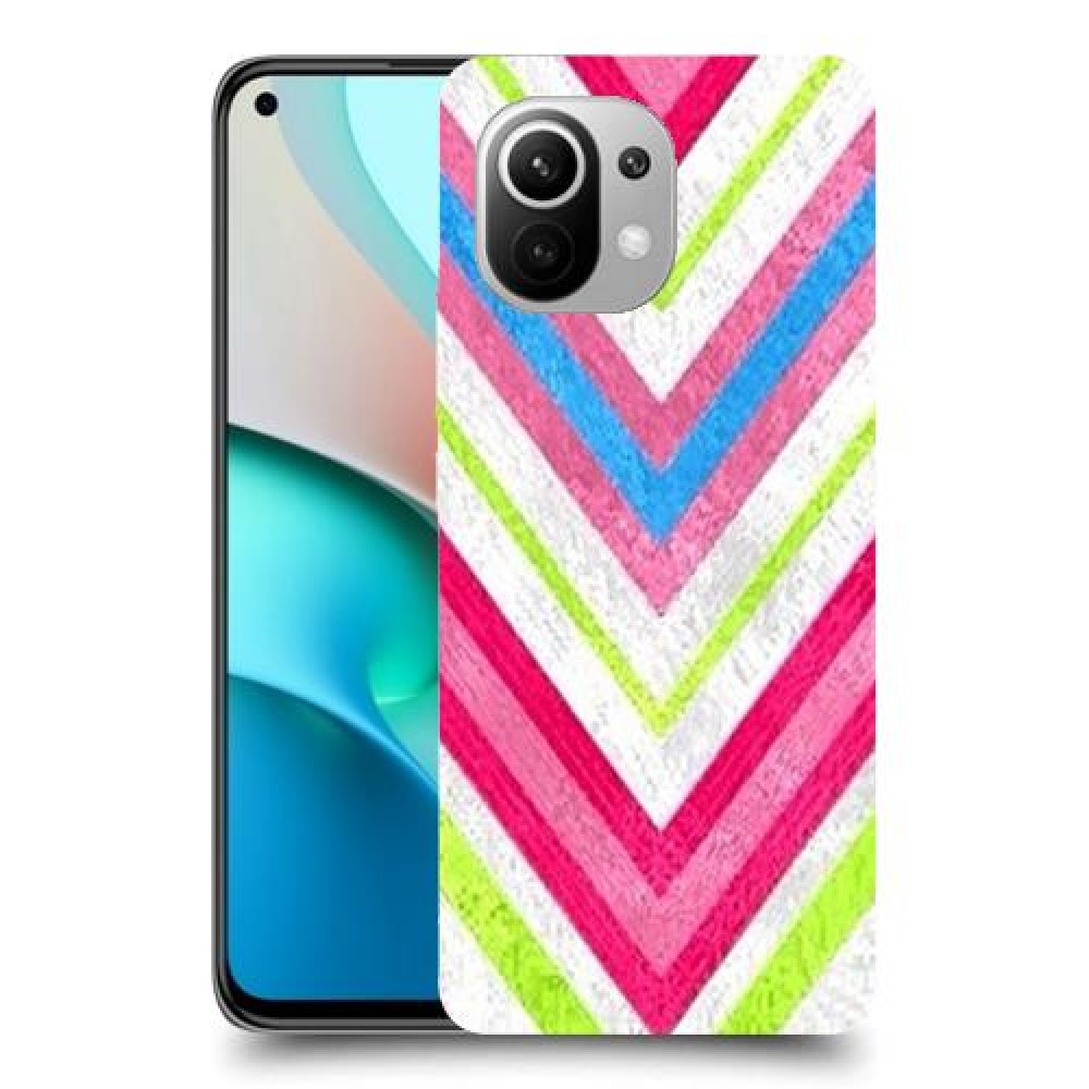 צבעים חשופים כיסוי מגן קשיח מעוצב ל Xiaomi Mi 11 יחידה אחת סקרין מובייל