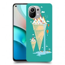 גלידה סאני כיסוי מגן קשיח מעוצב ל Xiaomi Mi 11 יחידה אחת סקרין מובייל