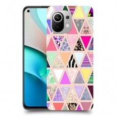 משולש הנאה כיסוי מגן קשיח מעוצב ל Xiaomi Mi 11 יחידה אחת סקרין מובייל
