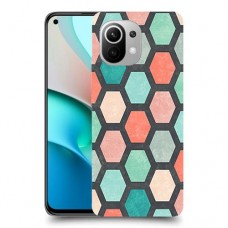חלת דבש הונבד כיסוי מגן קשיח מעוצב ל Xiaomi Mi 11 יחידה אחת סקרין מובייל