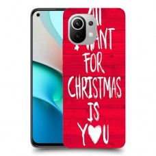 אתה עבור חג המולד כיסוי מגן קשיח מעוצב ל Xiaomi Mi 11 יחידה אחת סקרין מובייל