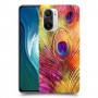 נוצת טווס כיסוי מגן קשיח מעוצב ל Xiaomi Mi 11i יחידה אחת סקרין מובייל