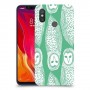 ינשופים על ירוק כיסוי מגן קשיח מעוצב ל Xiaomi Mi 8 יחידה אחת סקרין מובייל