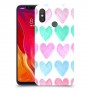 לבבות פסטל כיסוי מגן קשיח מעוצב ל Xiaomi Mi 8 יחידה אחת סקרין מובייל