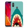 פינגווין בכריש כיסוי מגן קשיח מעוצב ל Xiaomi Mi 8 יחידה אחת סקרין מובייל