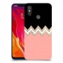 ורוד-לבן-לבן כיסוי מגן קשיח מעוצב ל Xiaomi Mi 8 יחידה אחת סקרין מובייל