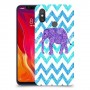 אלפנט סגול כיסוי מגן קשיח מעוצב ל Xiaomi Mi 8 יחידה אחת סקרין מובייל