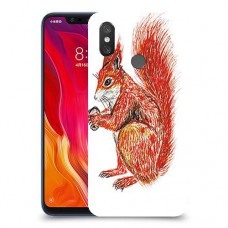 סקוור עשיר כיסוי מגן קשיח מעוצב ל Xiaomi Mi 8 יחידה אחת סקרין מובייל