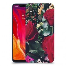 ורדים כיסוי מגן קשיח מעוצב ל Xiaomi Mi 8 יחידה אחת סקרין מובייל