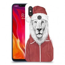סנטה אריה כיסוי מגן קשיח מעוצב ל Xiaomi Mi 8 יחידה אחת סקרין מובייל