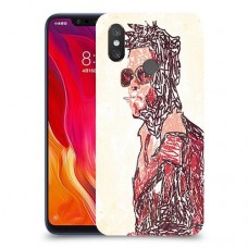 עישון כיסוי מגן קשיח מעוצב ל Xiaomi Mi 8 יחידה אחת סקרין מובייל