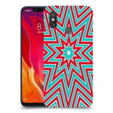 צבעי שלג כיסוי מגן קשיח מעוצב ל Xiaomi Mi 8 יחידה אחת סקרין מובייל