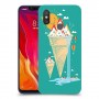 גלידה סאני כיסוי מגן קשיח מעוצב ל Xiaomi Mi 8 יחידה אחת סקרין מובייל