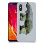 דוב לבן כיסוי מגן קשיח מעוצב ל Xiaomi Mi 8 יחידה אחת סקרין מובייל