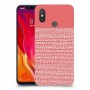 נקודות לבנות בורוד כיסוי מגן קשיח מעוצב ל Xiaomi Mi 8 יחידה אחת סקרין מובייל