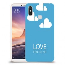 אהבה באוויר כיסוי מגן קשיח מעוצב ל Xiaomi Mi Max 3 יחידה אחת סקרין מובייל
