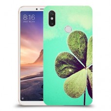 מזל קלובר כיסוי מגן קשיח מעוצב ל Xiaomi Mi Max 3 יחידה אחת סקרין מובייל