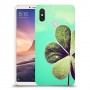 מזל קלובר כיסוי מגן קשיח מעוצב ל Xiaomi Mi Max 3 יחידה אחת סקרין מובייל
