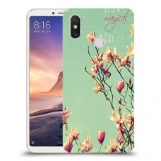 יום קסום כיסוי מגן קשיח מעוצב ל Xiaomi Mi Max 3 יחידה אחת סקרין מובייל