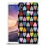 פסיפס קשת לבבות כיסוי מגן קשיח מעוצב ל Xiaomi Mi Max 3 יחידה אחת סקרין מובייל