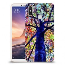 עץ ניאון כיסוי מגן קשיח מעוצב ל Xiaomi Mi Max 3 יחידה אחת סקרין מובייל