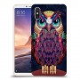 ינשוף הלילה כיסוי מגן קשיח מעוצב ל Xiaomi Mi Max 3 יחידה אחת סקרין מובייל