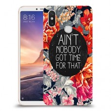 אף אחד לא קיבל זמן כיסוי מגן קשיח מעוצב ל Xiaomi Mi Max 3 יחידה אחת סקרין מובייל