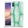 ינשופים על ירוק כיסוי מגן קשיח מעוצב ל Xiaomi Mi Max 3 יחידה אחת סקרין מובייל