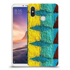 הפשטה צבועה כיסוי מגן קשיח מעוצב ל Xiaomi Mi Max 3 יחידה אחת סקרין מובייל