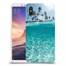 חופשה גן עדן כיסוי מגן קשיח מעוצב ל Xiaomi Mi Max 3 יחידה אחת סקרין מובייל