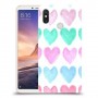 לבבות פסטל כיסוי מגן קשיח מעוצב ל Xiaomi Mi Max 3 יחידה אחת סקרין מובייל