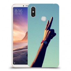 שלום בשבילך כיסוי מגן קשיח מעוצב ל Xiaomi Mi Max 3 יחידה אחת סקרין מובייל