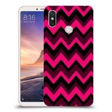 קווי סגול כיסוי מגן קשיח מעוצב ל Xiaomi Mi Max 3 יחידה אחת סקרין מובייל