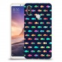 קשת בדגים כיסוי מגן קשיח מעוצב ל Xiaomi Mi Max 3 יחידה אחת סקרין מובייל