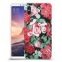 רוז אהבה כיסוי מגן קשיח מעוצב ל Xiaomi Mi Max 3 יחידה אחת סקרין מובייל