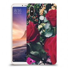 ורדים כיסוי מגן קשיח מעוצב ל Xiaomi Mi Max 3 יחידה אחת סקרין מובייל