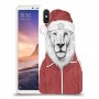 סנטה אריה כיסוי מגן קשיח מעוצב ל Xiaomi Mi Max 3 יחידה אחת סקרין מובייל