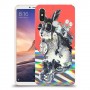 ארנבון מוזר כיסוי מגן קשיח מעוצב ל Xiaomi Mi Max 3 יחידה אחת סקרין מובייל